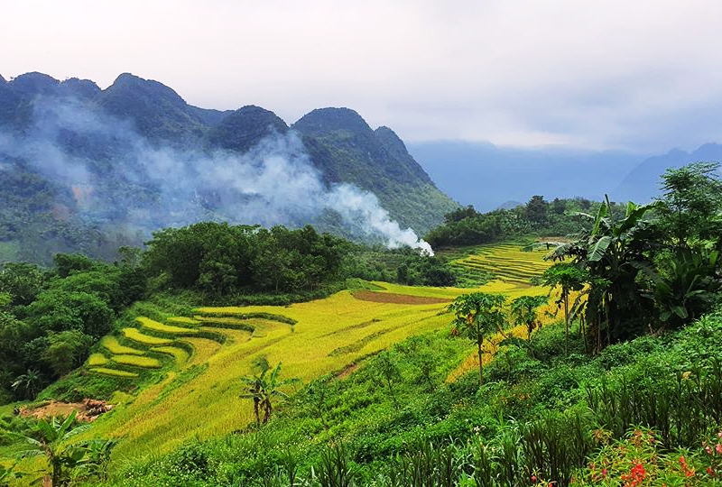 Khám phá đỉnh núi Mường Hoong ở Kom Tum Khám phá đỉnh núi Mường Hoong ở Kom Tum
